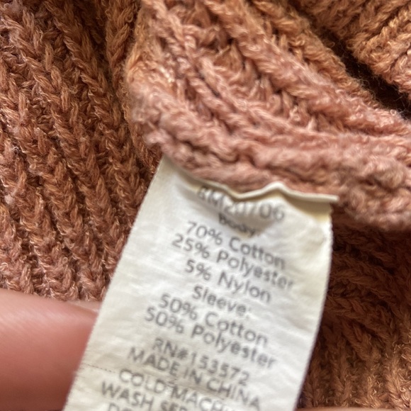 Bohme Contrast Sleeve Sweater - Pink - Picture 9 of 12